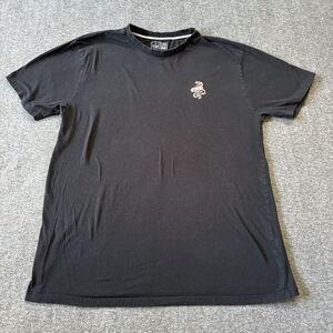 Public Record Knitwear Black Tee Skull With Snake XXL 2XL